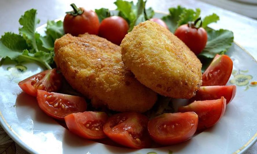 Рецепт рисовых пирожков с рагу из кабачка