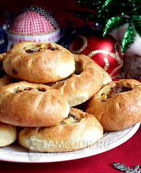 Татарские пирожки с мясом и картофелем