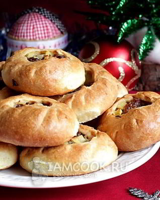 Татарские пирожки с мясом и картофелем