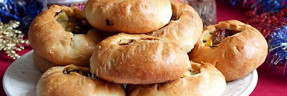 татарские пирожки с мясом и картофелем