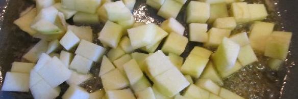 творожные пирожки с яблоком и корицей