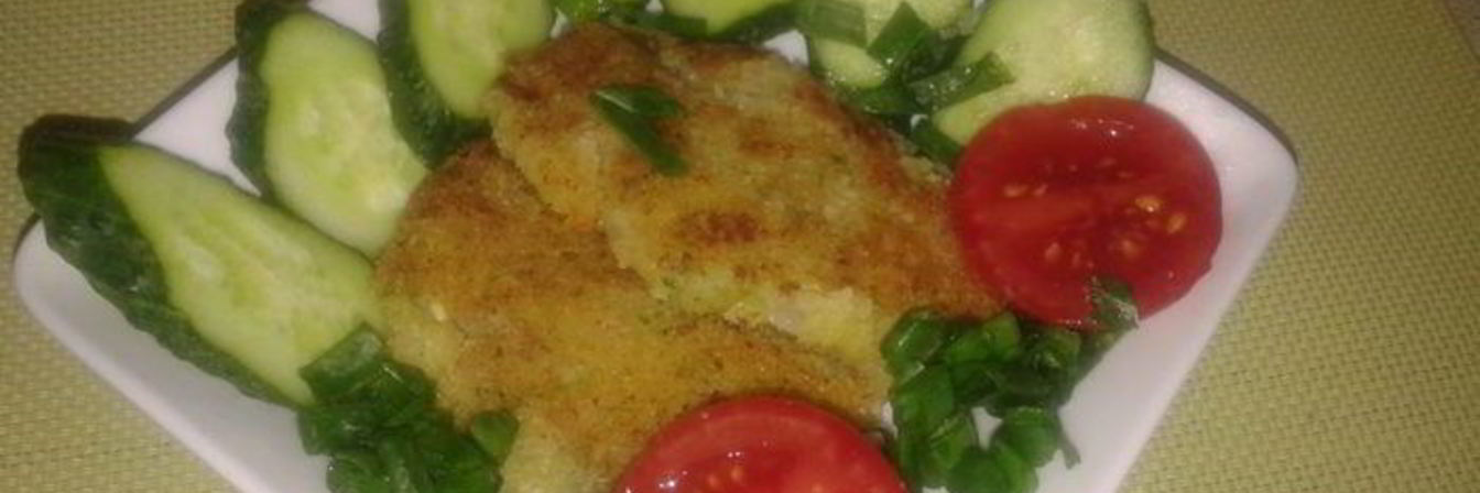 Жареные пирожки из савойской капусты с яйцом и опятами