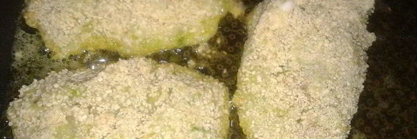 жареные пирожки из савойской капусты с яйцом и опятами