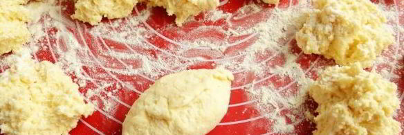 жареные пирожки из творожного теста