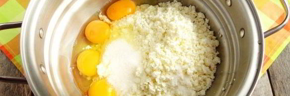 жареные пирожки из творожного теста