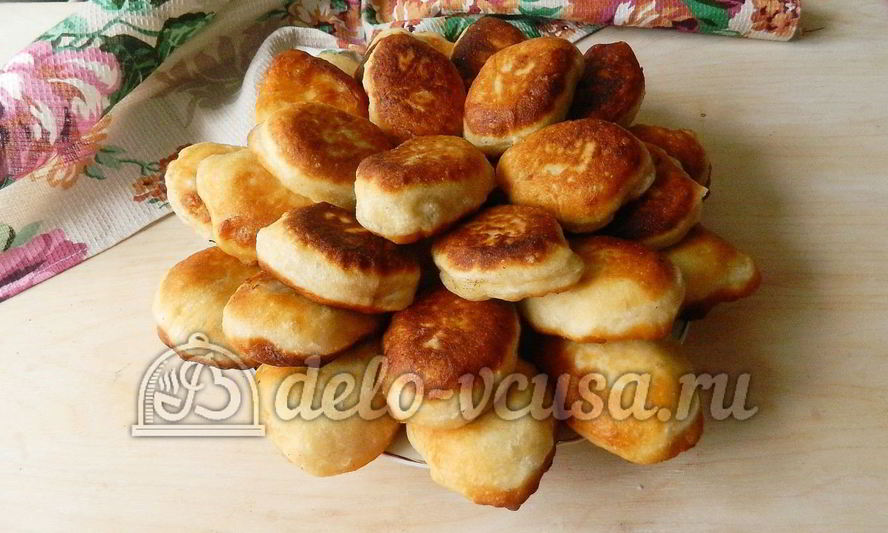Рецепт жареных пирожков с мясом