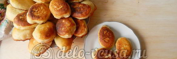 жареные пирожки с мясом