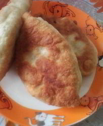 Жареные пирожки с рыбой