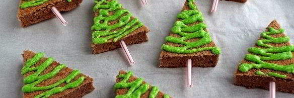 брауни елочки