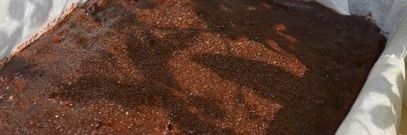 брауни на темном пиве с малиной