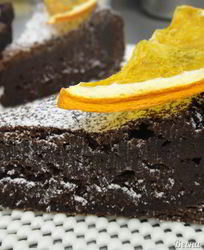 Брауни с апельсином