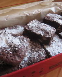 Брауни с фундуком