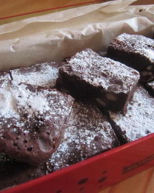 Брауни с фундуком