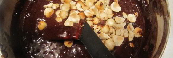 брауни с фундуком