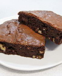 Брауни с грецкими орехами