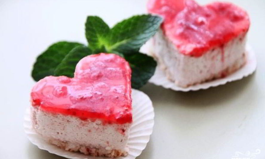 Рецепт кокосово-клубничного пирожного