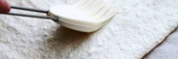 кокосово-клубничное пирожное