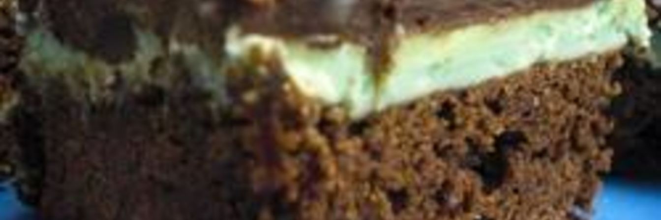 Мятно-шоколадные брауни