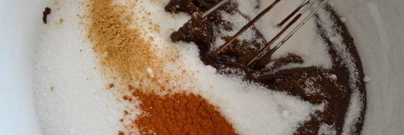 очень шоколадный брауни с розовым перцем