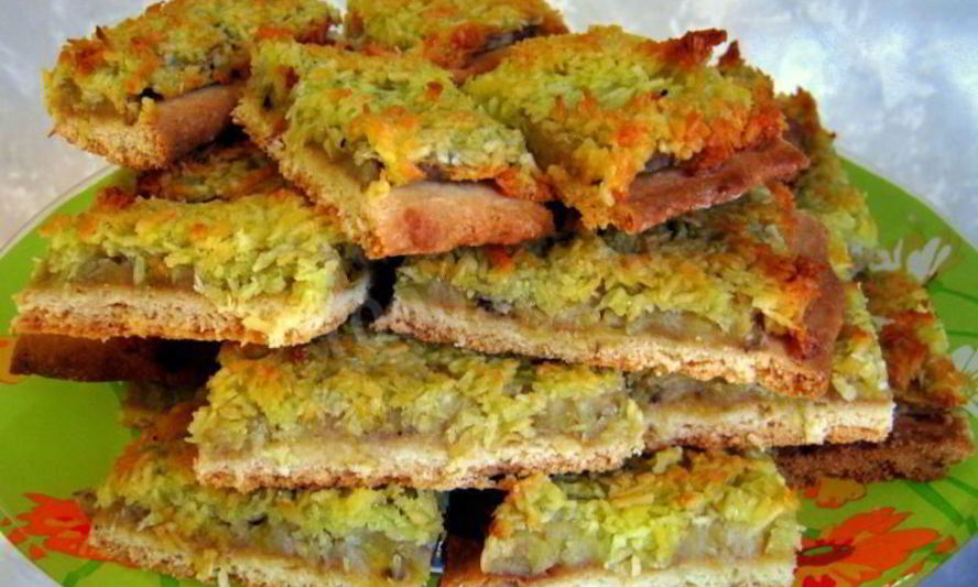 Рецепт песочного пирожного банкоко