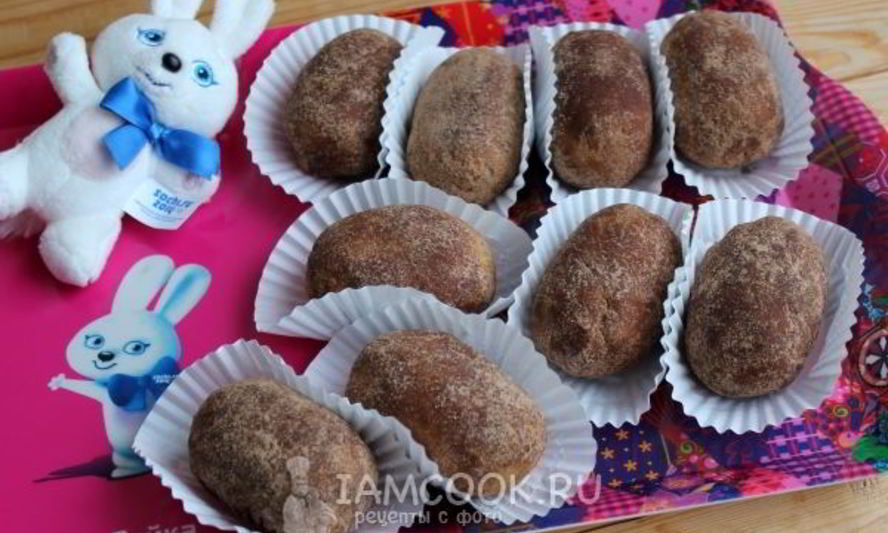 Рецепт пирожного картошка по госту