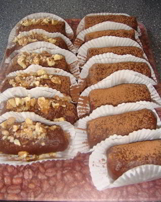 Пирожное Картошка с коньяком и грецкими орехами