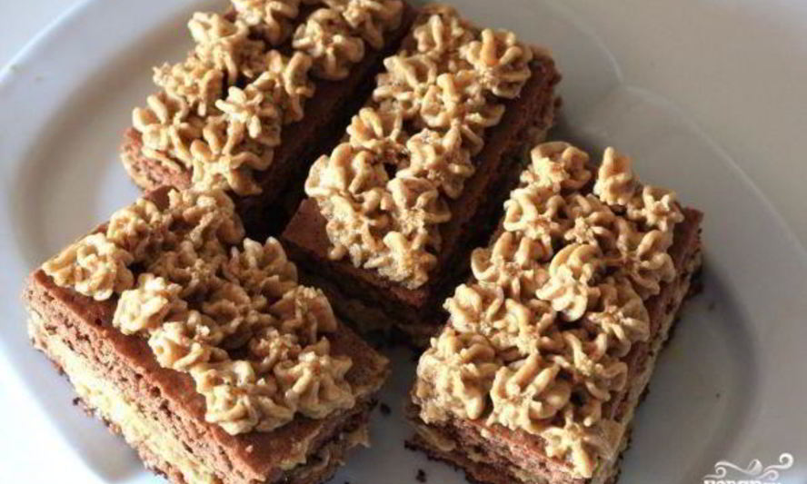 Рецепт пирожного мокко