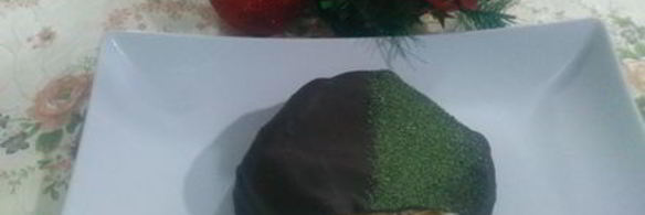 пирожное новогоднее