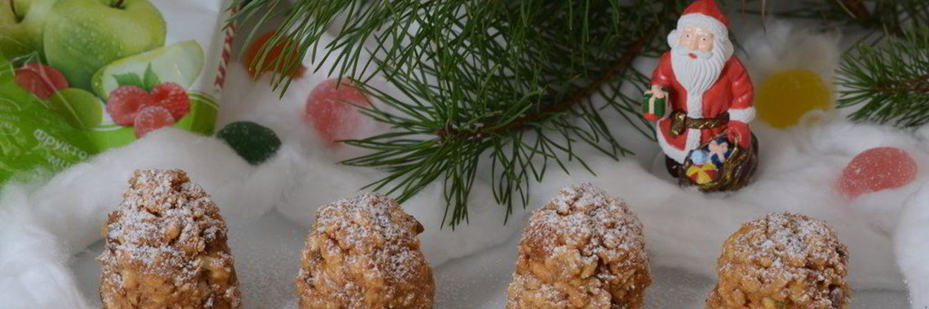 Пирожное Новогодние шишки