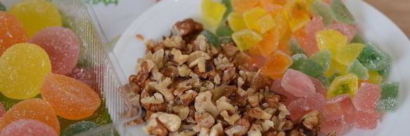 пирожное новогодние шишки