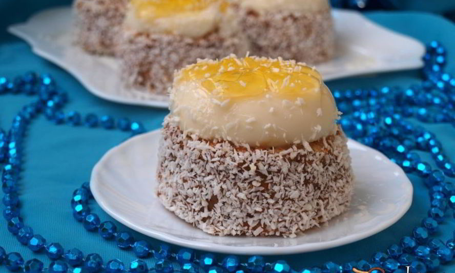 Рецепт пирожного цветы под снегом