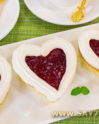 Пирожное Валентинки