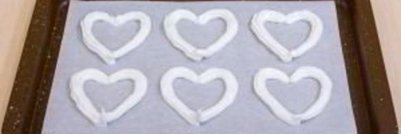 пирожное валентинки