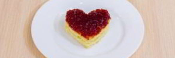 пирожное валентинки