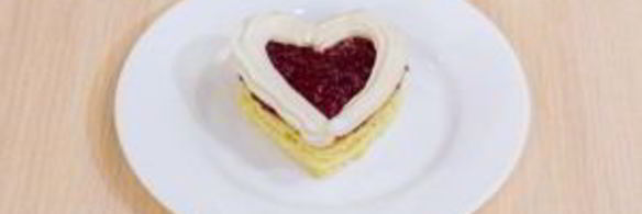 пирожное валентинки