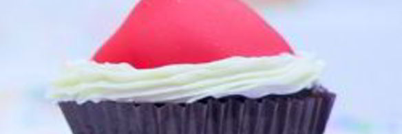 пирожные капкейки зимние шапки