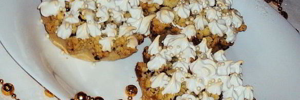 пирожные новогодний десерт