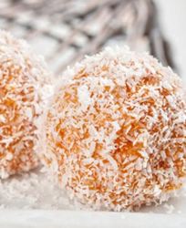 Пирожные с кокосовой стружкой