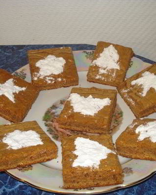 Шоколадное пирожное