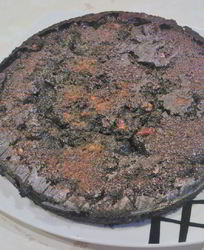 Шоколадные брауни с карамелью и грецким орехом