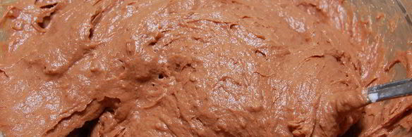 шоколадные пирожные с фундуком