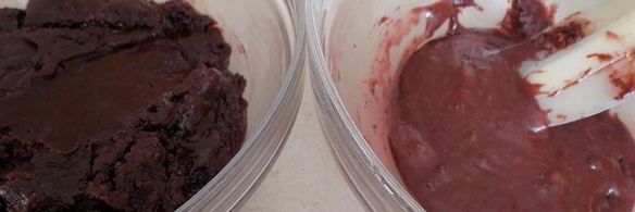 шоколадные валентинки брауни