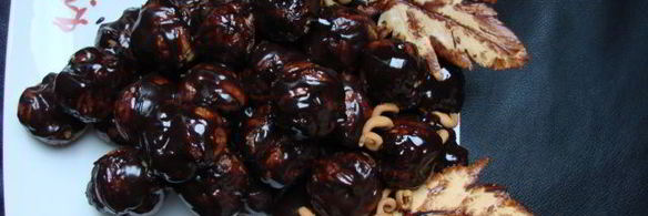 торт-пирожное гроздь винограда