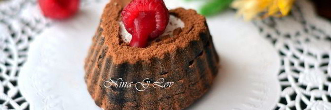 Трюфель-пирожное Шоколадное сердце