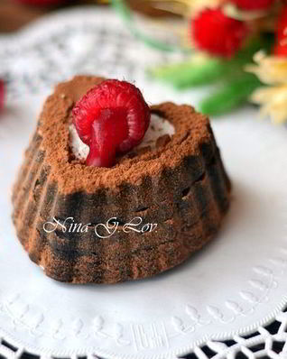 Трюфель-пирожное Шоколадное сердце