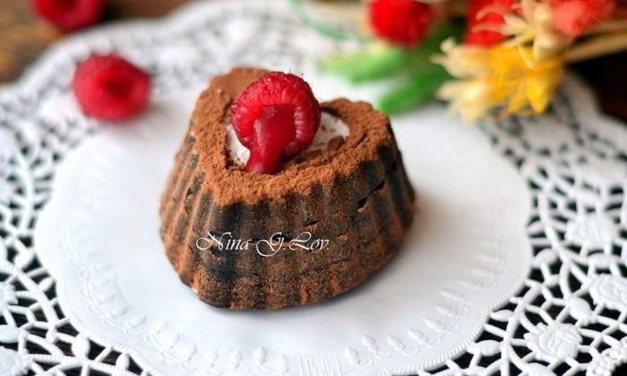 Рецепт трюфеля-пирожного шоколадное сердце