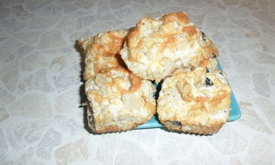 Рецепт воздушного пирожного из мюсли