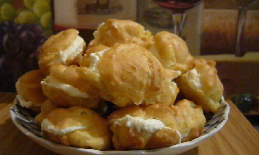 Рецепт заварных диетических пирожных