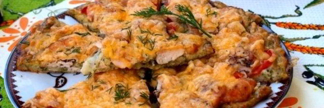 Аппетитная кабачковая пицца