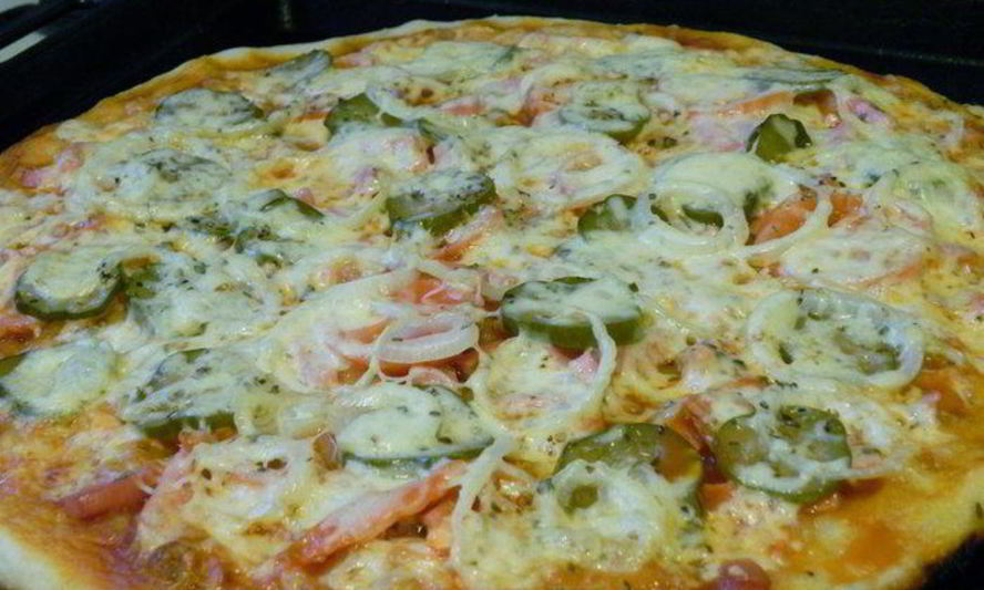 Рецепт домашней пиццы